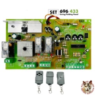 696 330/433MHZ CONTROL BOARD PANEL ( BUILT-IN 330 / 433 mhz RECEIVER ) / AUTOGATE SYSTEM - AUTOGATE ONLINE