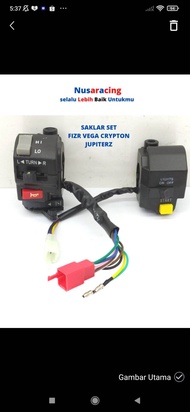 Saklar set Kanan + Kiri Yamaha Jupiter Z Crypton Vega Fizr