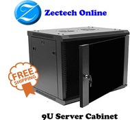 [FAST DELIVERY] 19" Wall Mount Server Cabinet 6U 9U 12U server rack network cabinet Zectech Online