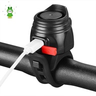 Electric Bike Horn Waterproof Bicycle Horn Riding Rechargeable Bicycle Scooter Horn Bicycle Bell