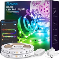 Govee 32.8ft(10m) LED Strip Lights RGBIC App Control, Smart LED Strips with Segmented Color Control
