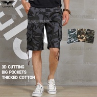 Cargo Pants Shorts Tactical Men Cotton
