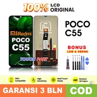 LCD Redmi Original C55 Touchscreen Fullset Original