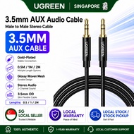 UGREEN 3.5mm Aux Headphone Cable Car Aux 3.5mm Audio Cable Male to Male Audio Cable Headphone Speake
