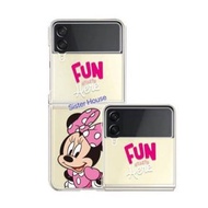 (包郵)🇰🇷 Disney Minnie Mouse Samsung Galaxy Z Flip 3 Phone Case 迪士尼米妮老鼠三星手機殼