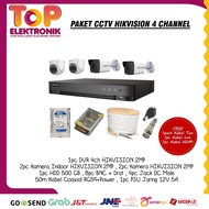 Hikvision 4CH 2MP GRSRELEKTRINDO CCTV Package