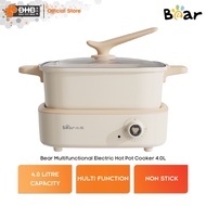 Bear Multifunctional Electric Hot Pot Cooker BMC-CM40L 4.0L-6.5L Non Stick BMC-CM65L Periuk Pelbagai