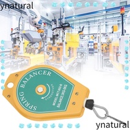 YNATURAL Tool Holder, 6.6lbs-11lbs Retractable Spring Balancer, Stretch Length with Fittings 3Kg-5Kg