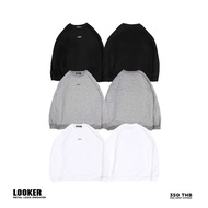เสื้อสเวตเตอร์โลโก้เมทัล LOOKER METAL LOGO SWEATER