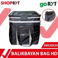 【H storage】☍♤ ShopRYT Balikbayan Box Cover Bag Heavy Duty 20x20x20 inch with handle and name slot