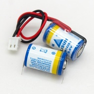 YY 2pcs ER14250 PLC 3.6V Instrument Battery 1/2AA Accessories Parts