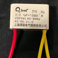 0.1uf+120 ohm 250V 3 Wire Capacitor 2(0.1uf+120ohm) 250V Capacitor LG washing Machine
