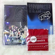 Spot/宝怪正规一babyMonster专辑z版b版宝怪新专头巾团封版全新未拆 Spot/babyMonster official album z version b version babyMon