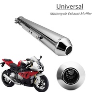 motorcycle exhaust megaphone for tracker cafe racer bobber