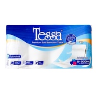 Tessa Premium Soft Bathroom Tissue 8 roll x 900 sheets (8 rolls x 300 sheets x 3 ply)