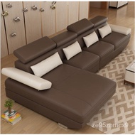 ⭐Affordable⭐Living Room Sofa set corner sofa couch L shape sectional genuine real leather sectional 