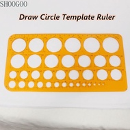 SHOOGOO Draw A Circle Template Ruler Template Ruler Special Ruler For Drawing Circle Drawing Templat