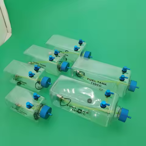 RC Plane Fuel Tank Transparent Plastic 300ML 400ML 500ML 750ML 1000ML 1600ML For Gas oil turbine jet