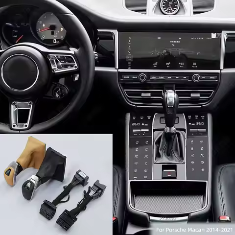 Porsche Macan gear knob for Porsche Interior Modification and Upgrade Kit for 14-20 Porsche Macan Mo