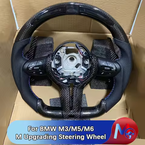 LED Steering Wheel For BMW F10 F20 F30 M3 M6 Car Accessories Steering Wheel Modification