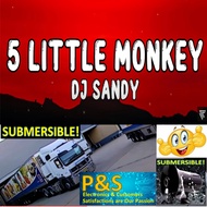 Backhorn 5 LITTLE MONKEYS Clear Crisp Loud Sound Waterproof & Submersible 12V/24V