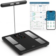 TIPRE Smart Scale for Body Weight 8-Electrode Digital Weight Scale for Body Fat Bathroom Scale with 