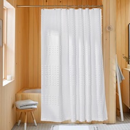 Bathroom Curtain Shower Curtain Waterproof with free hooks