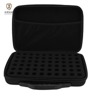 XUESHAN Alcoho Ink Storage Organizer, Holds 60 Bottles Foam Padding  Ink Storage Box, Hard Shell EVA