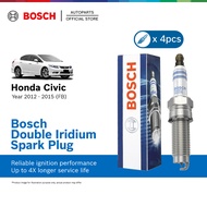 Bosch Double Iridium Spark Plug for Honda Civic FB 1.8cc / 2.0cc (4 Pcs/Set) YR7SII330U