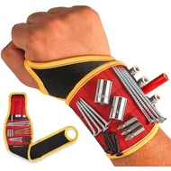 BINYATOOLS Magnetic Wristband for Tools Gift for Him Magnet Screw Holder Wrist Support Keeps Screws 