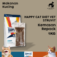 Makanan Kucing Happy Cat vet Struvit 1kg repack | Struvit 1kg