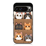 HP GOOGLE Case Googlehp PIXEL 10 9 8 7 6 5 4 3 Pro XL 4g 5g TPU Softcase Boxed Kitty Squad