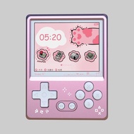 G GKD Pixel2 Pink Limited Color Nostalgic Handheld Game Console Arcade Game All-Metal Body CNC Made 