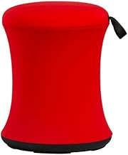 G-PACK PRO Wobble Stool, Ergonomic Stool Improves Focus, Posture and Helps ADHD, Active Sitting Balance Swivel Height and Non-Slip Base for Adults Kids, Standing Chair for Office, School (Red)