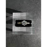 Great Deal 1ct 6prong Moissanite S925 Ring (Adjustable)