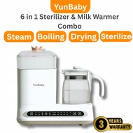 YunBaby X9P 6 In 1 Milk Bottle Sterilizer And Dryer