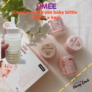 [Umee] EasyGo single use baby bittle (250ml x 4ea)/baby bottle/disposable baby bottle/Feeding bottle/Umee  bottle