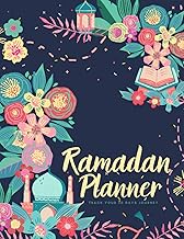 Ramadan Planner: 30 Days Daily Prayer Journal, Quran Readings Tracker, Fasting, Gratitude and Kindness, Meal Planner and Daily Schedule Journaling ... Ramadhan Gift for Women, Girls, Men, Boys.