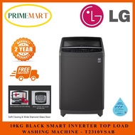 LG T2310VSAB 10KG BLACK SMART INVERTER TOP LOAD WASHING MACHINE - FREE INSTALL AND DISPOSE*