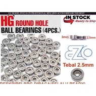 REP TAMIYA 15519 hg ROUND HOLE BALL BEARING (4PCS)