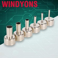 [Ready Stock] Windyons  6 pieces hot air gun nozzle 858D rework station for 858 SMD