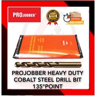 [INDUSTRIAL QUALITY] PROJOBBER HEAVY DUTY COBALT STEEL DRILL BIT HIGH QUALITY (0.5MM - 7.5MM) MADE I