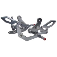 สำหรับ675SR-R CFMOTO มอเตอร์ไซค์675SR 675SR ปรับได้ที่วางเท้าเกียร์โยงที่พักเท้าที่พักเท้าด้านหลัง