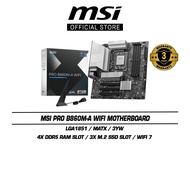 MSI PRO B860M-A WIFI Motherboard (LGA1851 | MATX | 3Y)
