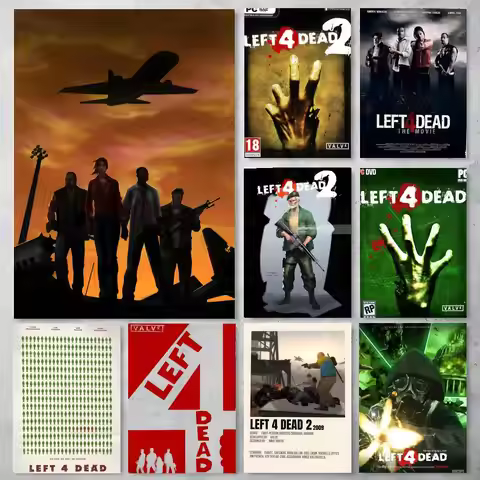 game Left 4 Dead 2 Poster High-definition posters, wall art for living room and home decor.