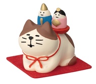 日本 DECOLE Concombre 雛祭公仔/ 雛祭陽光猫