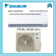 [INSTALLATION] DAIKIN R32 1.5HP STANDARD NON-INVERTER AIR CONDITIONER - FTV35PB / RV35 (3-7 DAYS DELIVERY)