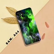 HP Phone Case - Samsung A34 - Phone Case - Samsung A34 - External_acc - Marble Motif Case - Fashion 