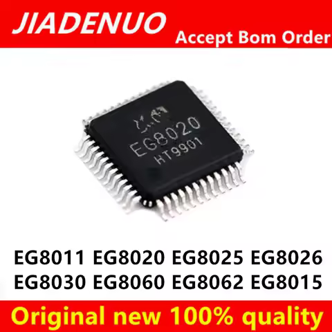 (1piece) 100% New EG8020 EG8011 EG8025 EG8026 EG8030 EG8060 EG8062 EG8015 QFP QFN