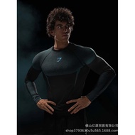Long Sleeve Seamless gymshark onyx5.0 Men's Tights Sports Fitness Stretch Top